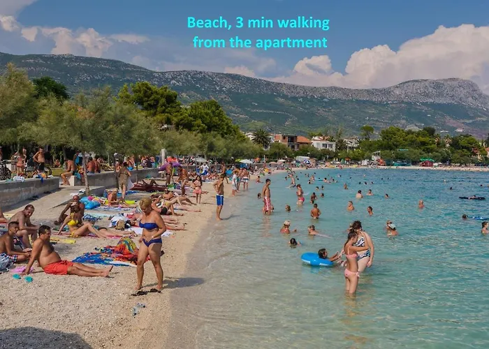 A2 - Spacious On Seafront With The Sea View Kastela